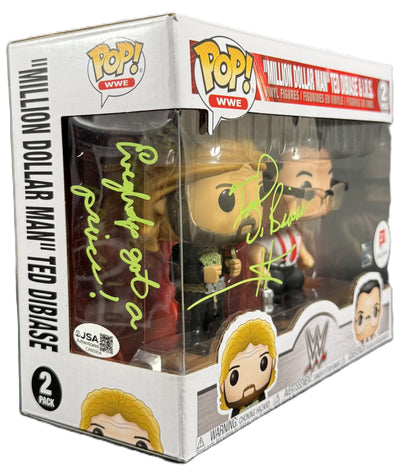 Ted DiBiase Signed Funko Pop WWE "The Million Dollar Man" Autographed JSA COA