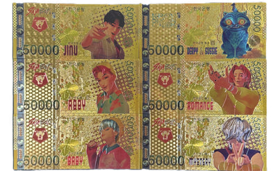 K-Pop Demon Hunters Prop Bank Note- Rumi Jinu Zobie Exclusive