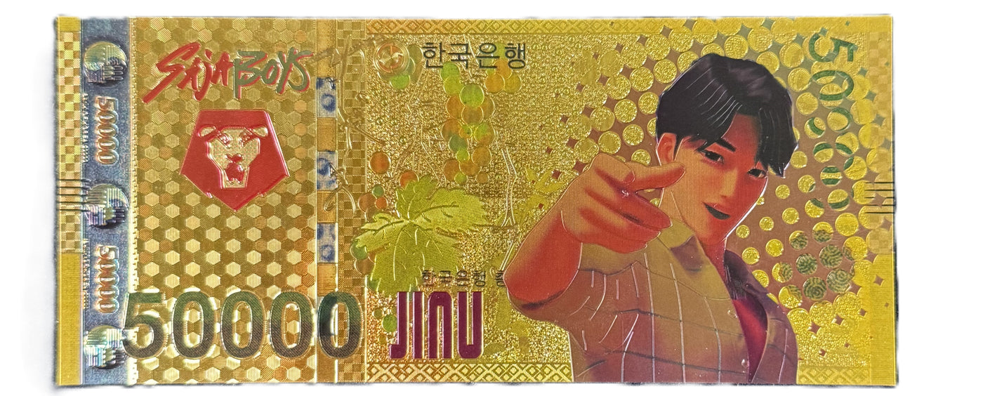 K-Pop Demon Hunters Prop Bank Note- Rumi Jinu Zobie Exclusive