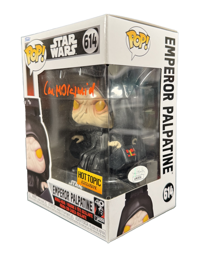 Ian McDiarmid Signed Funko Pop Star Wars Emperor Palpatine Autographed JSA COA