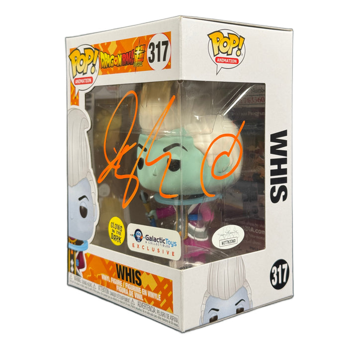 Ian Sinclair Signed Funko Pop Dragon Ball Super Whis GITD