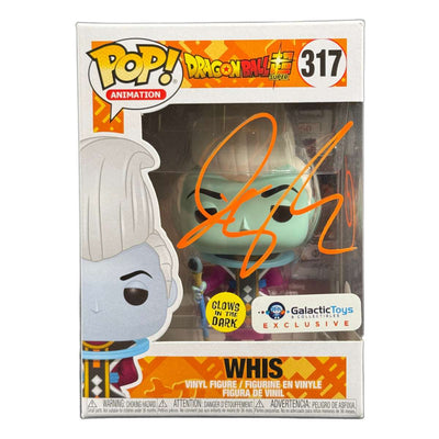 Ian Sinclair Signed Funko Pop Dragon Ball Super Whis GITD 317 Autographed JSA COA 2