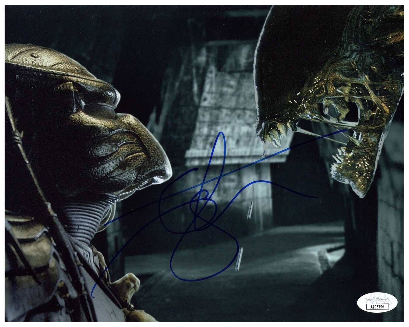 Ian Whyte Signed 8x10 Predator Photo Alien Vs Predator Autographed JSA COA