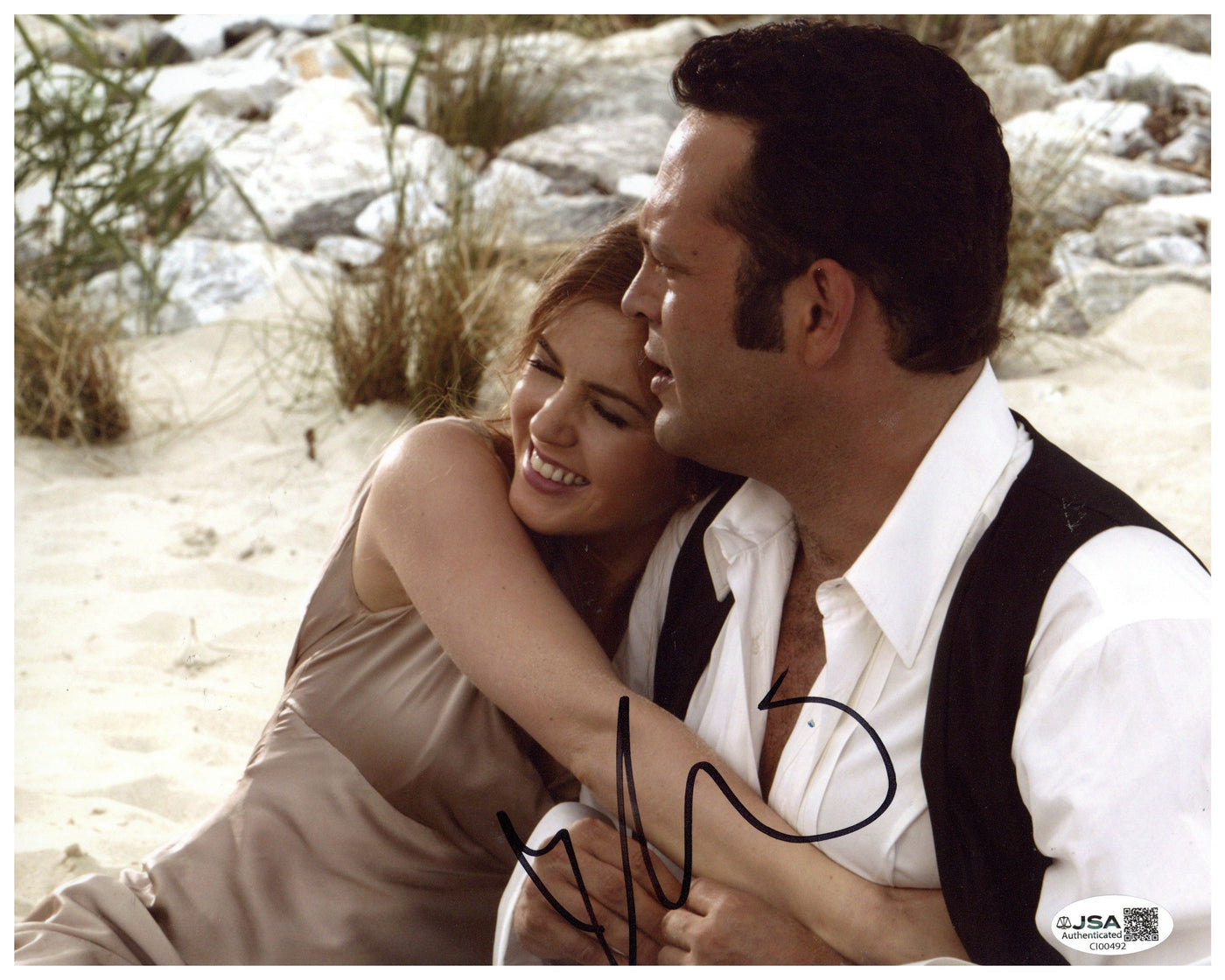 Isla Fisher Signed 8x10 Photo Wedding Crashers Autographed JSA COA 2