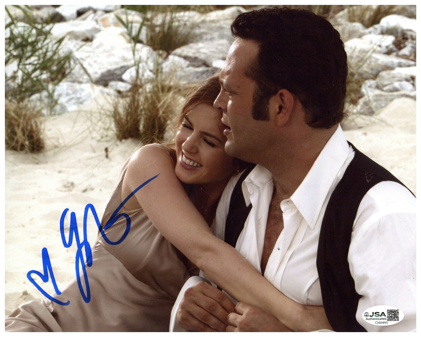 Isla Fisher Signed 8x10 Photo Wedding Crashers Autographed JSA COA