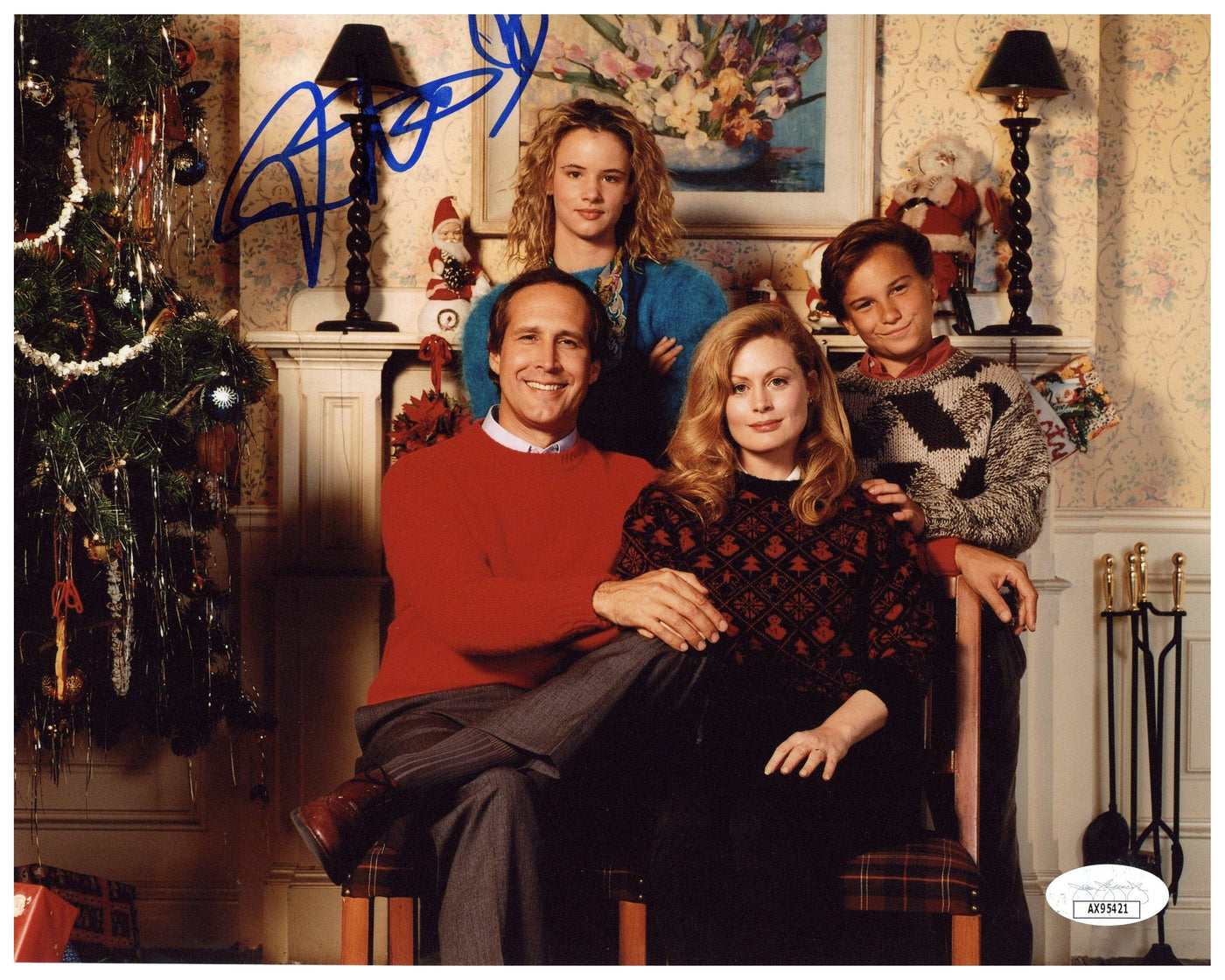 JULIETTE LEWIS SIGNED 8X10 PHOTO Christmas Vacation AUTOGRAPHED JSA COA