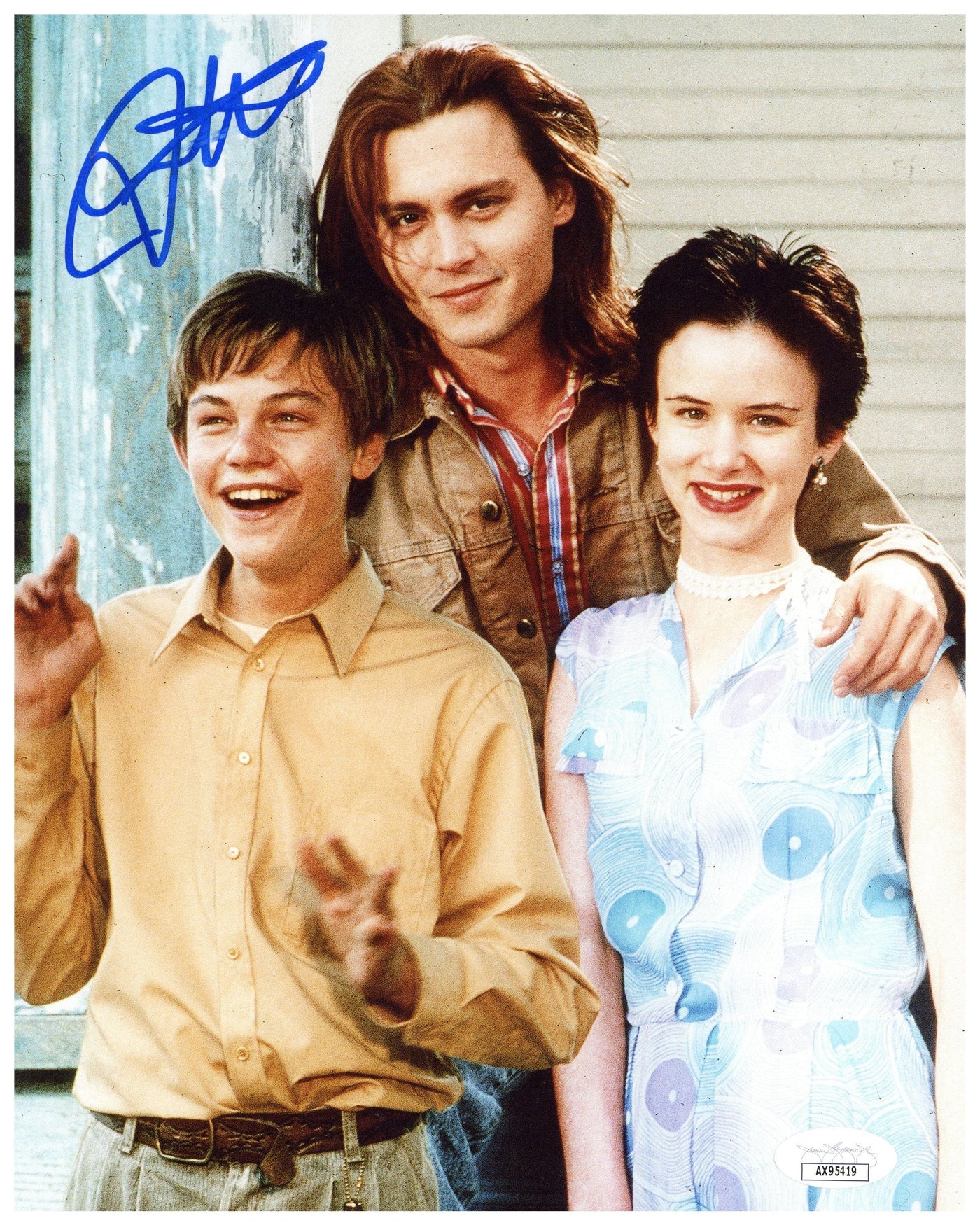 JULIETTE LEWIS SIGNED 8X10 PHOTO What's Eating Gilbert Grape AUTOGRAPHED JSA