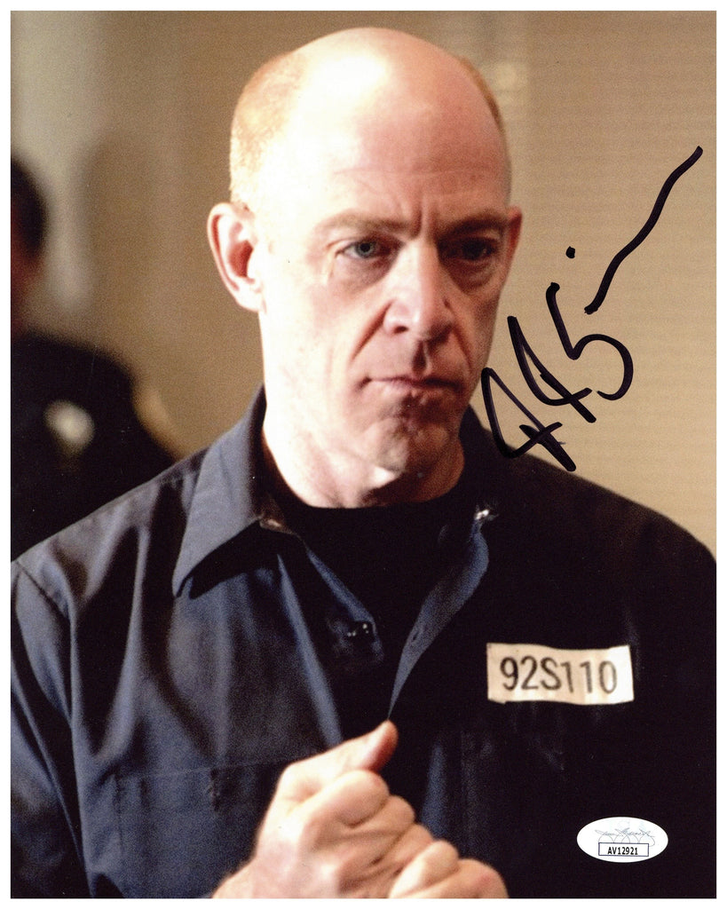 直筆サイン入り写真 ケリー・ウーブレ ワシントン・ウィザーズ SA鑑定済 J. K. Simmons Signed 8x10 Photo OZ Vernon Schillinger Autographed