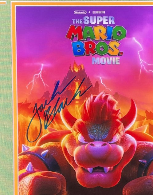 Jack Black Signed 11x14 Framed Photo Super Mario Bros. Bowser Autographed JSA COA