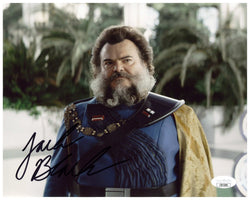 Image of Jack Black Signed 8x10 Photo The Mandalorian Captain Bombardier Autographed JSA 2