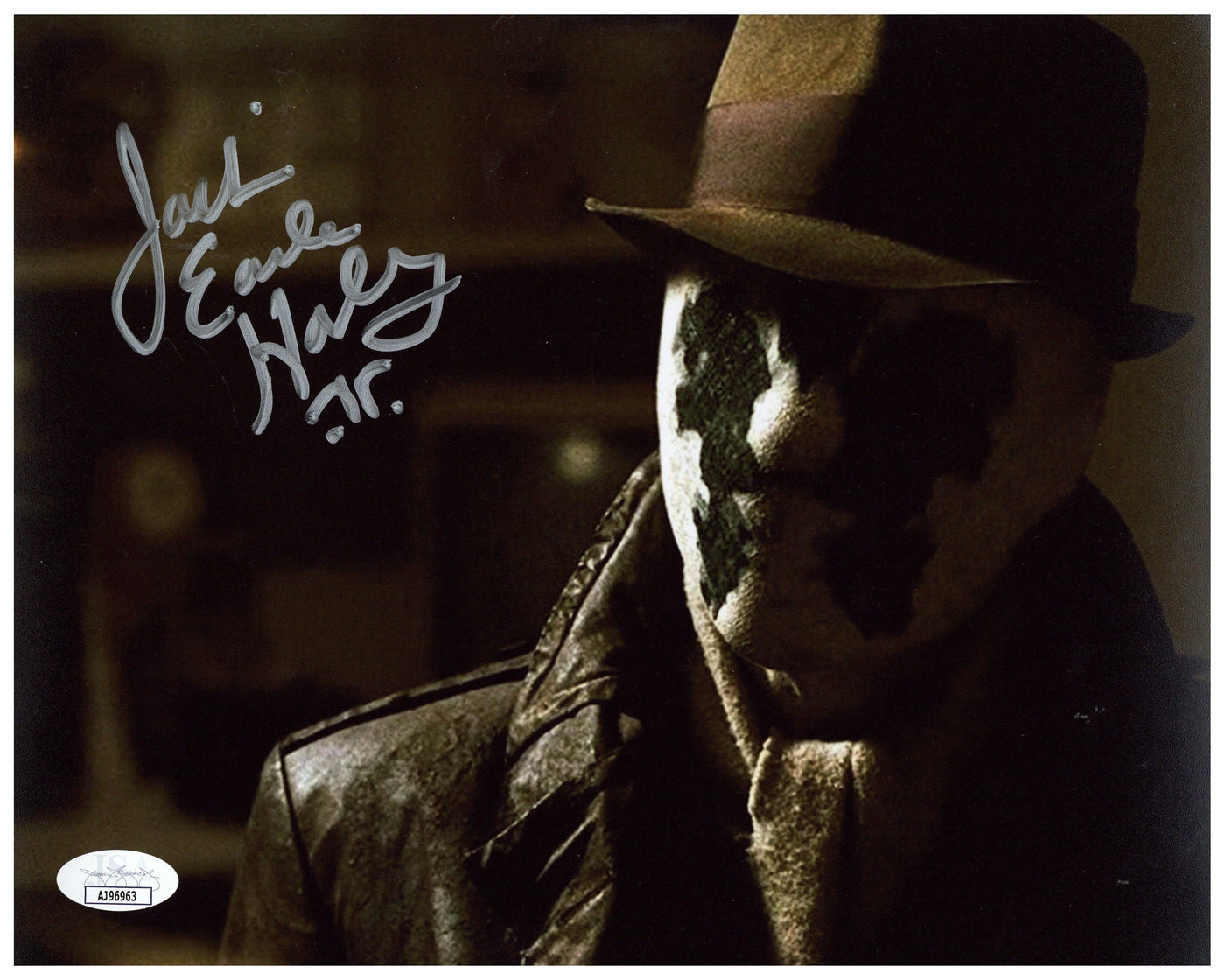 Jackie Earle Haley Signed 8x10 Photo Rorschach in Watchmen Autographed JSA COA 2