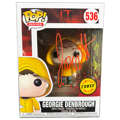 Jackson Robert Scott Signed Funko POP IT Georgie Chase Autographed JSA COA #4