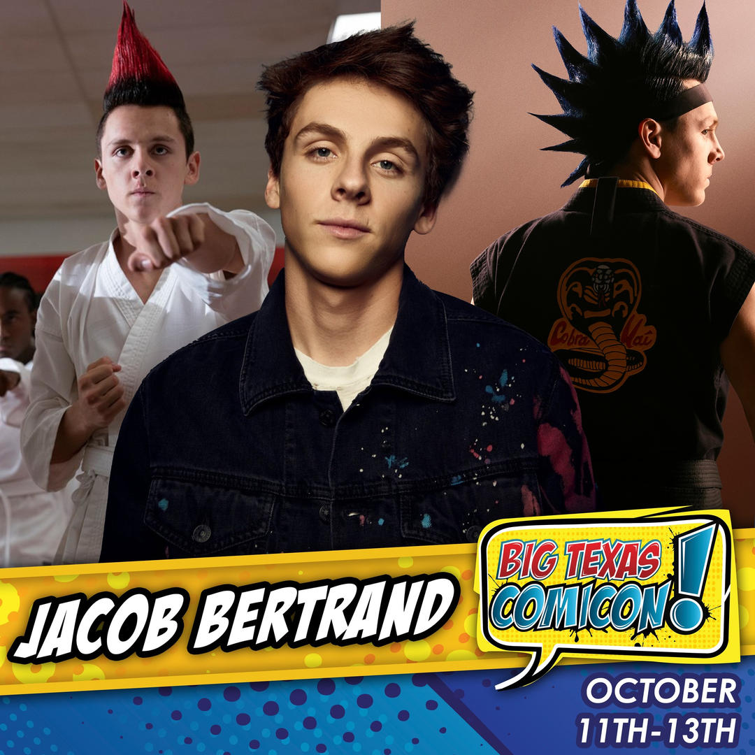 Jacob Bertrand Official Autograph Mail-In Service - Big Texas Comicon 2024