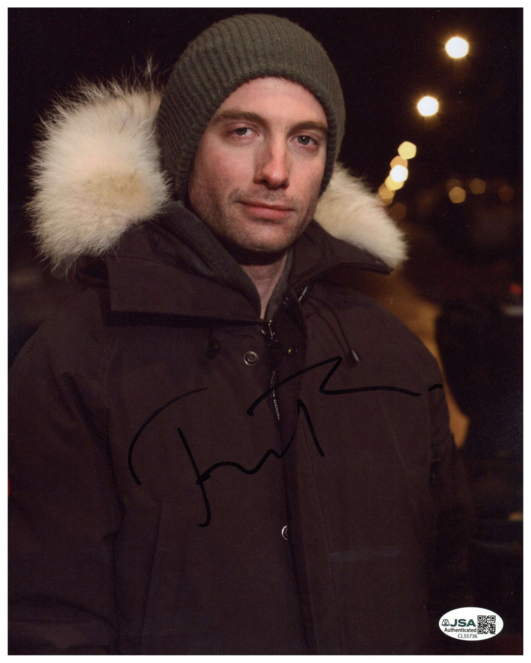Jacob Tierney Signed 8x10 Photo Heated Rivalry Creator Director Autograph JSA 4