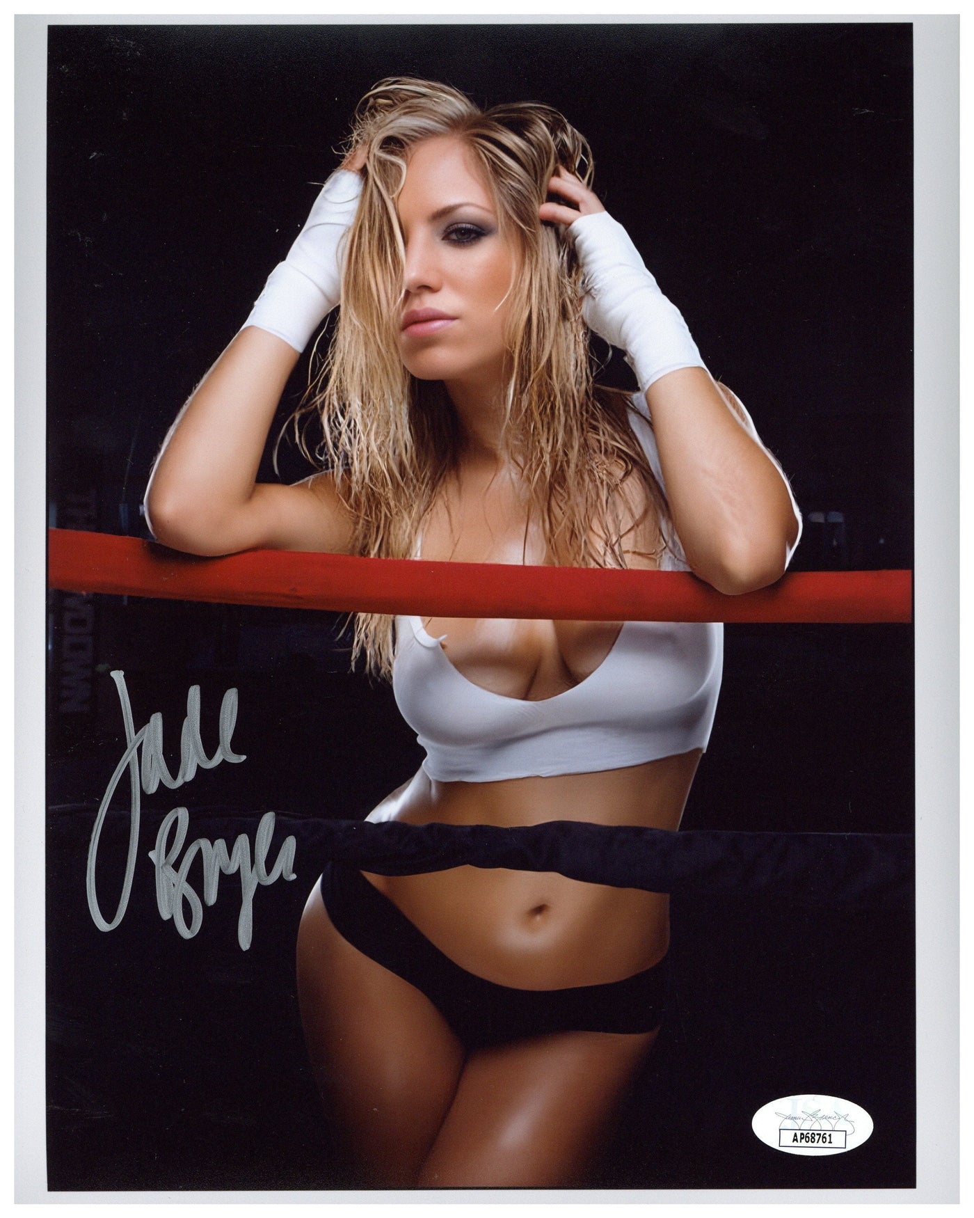 Jade Bryce Signed 8x10 Photo MMA Bellator Autographed JSA COA #2