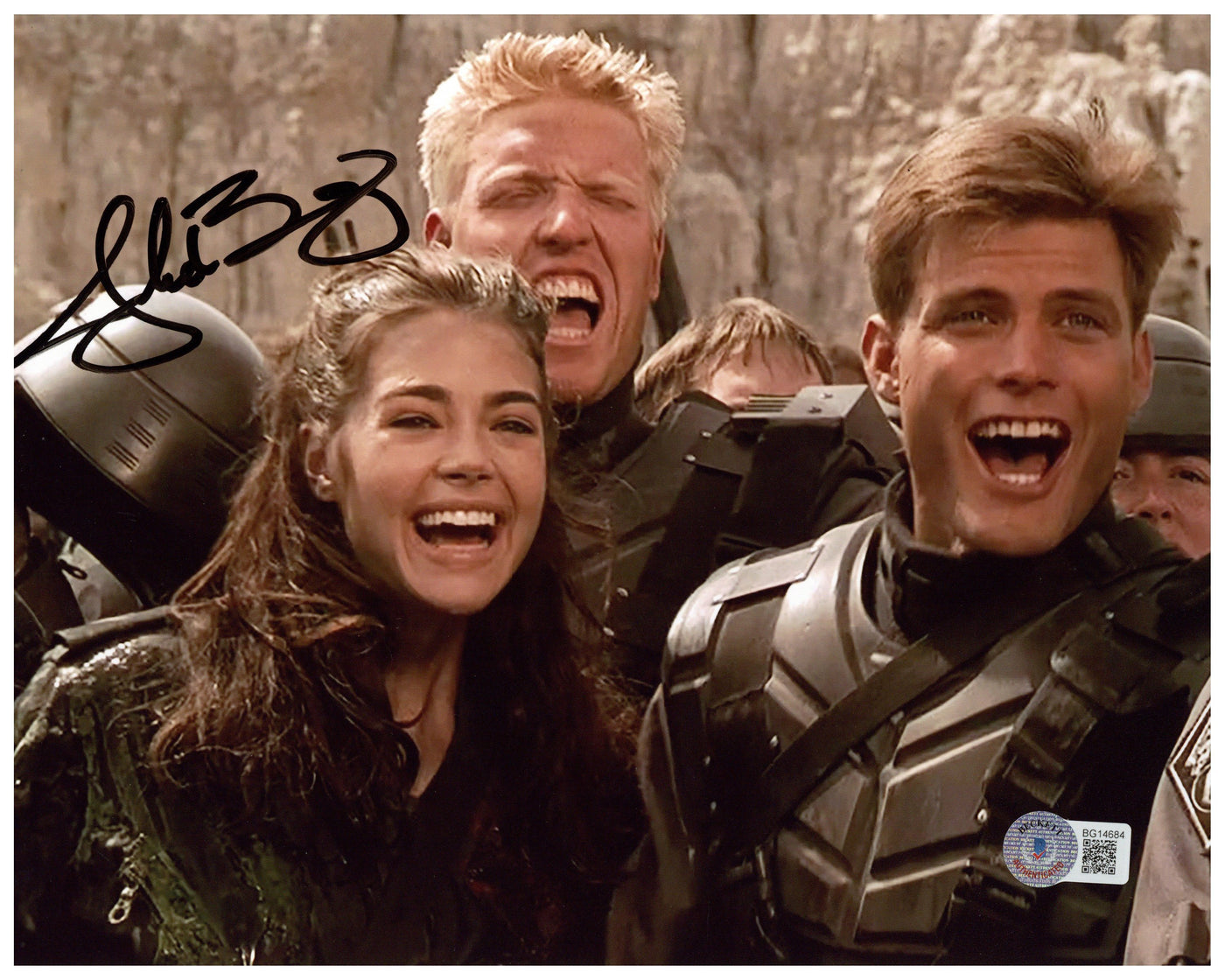 Jake Busey Signed 8x10 Photo Starship Troopers Autographed JSA COA