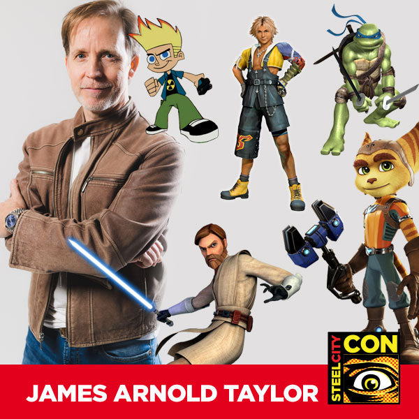 James Arnold Taylor Official Autograph Mail-In Service - Steel City Con Winter 2024