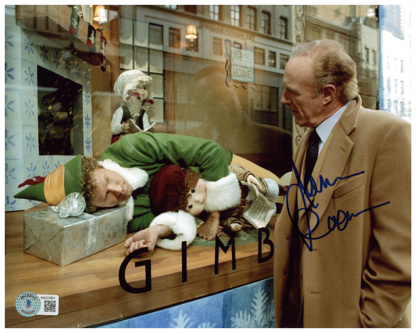 James Caan Signed 8x10 Photo Elf Walter Autographed BAS COA