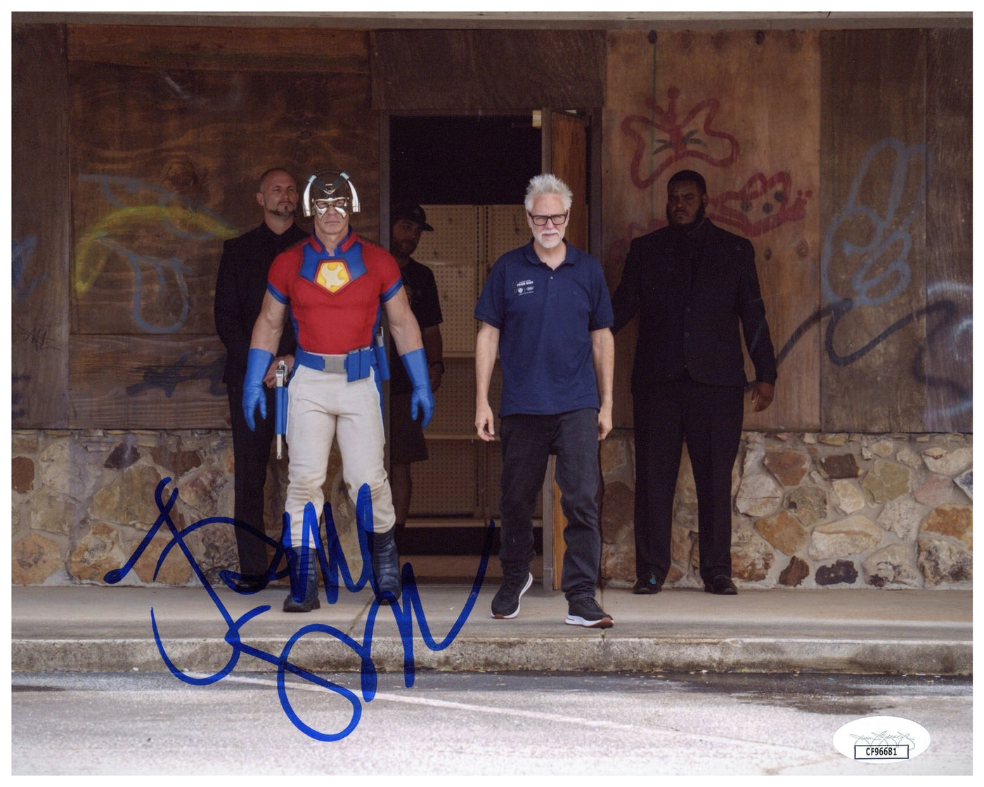 James Gunn Signed 8x10 Photo Peacemaker Director Autographed JSA COA