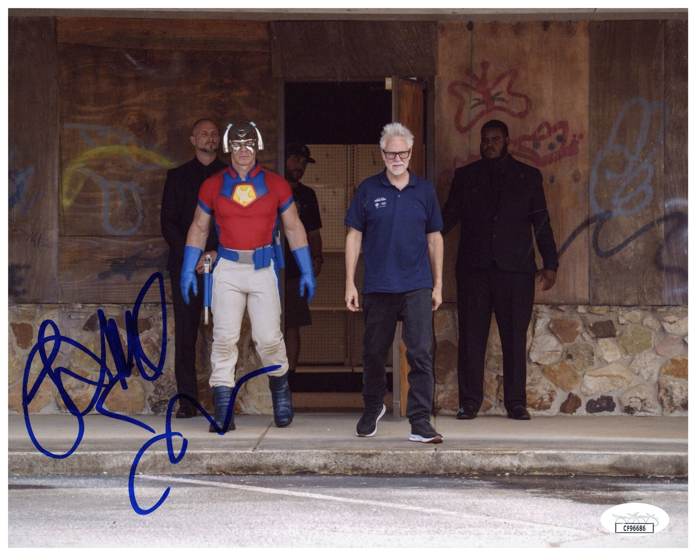James Gunn Signed 8x10 Photo Peacemaker Director Autographed JSA COA