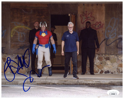 James Gunn Signed 8x10 Photo Peacemaker Director Autographed JSA COA