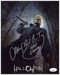 Image of James Jude Courtney Signed 8x10 Photo Halloween Michael Myers Autographed JSA COA