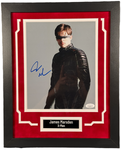 Image of James Marsden Signed Custom Framed 8x10 Photo X-Men Cyclops Autographed JSA COA