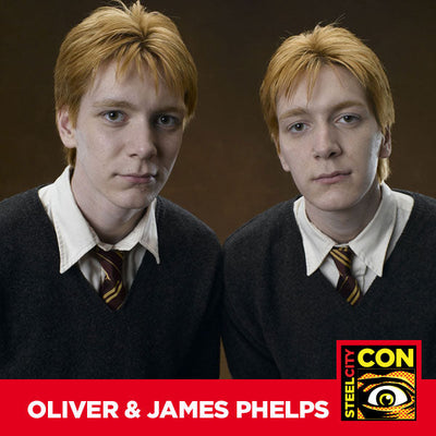 James & Oliver Phelps Official Autograph Mail-In Service - Steel City Con Winter 2024