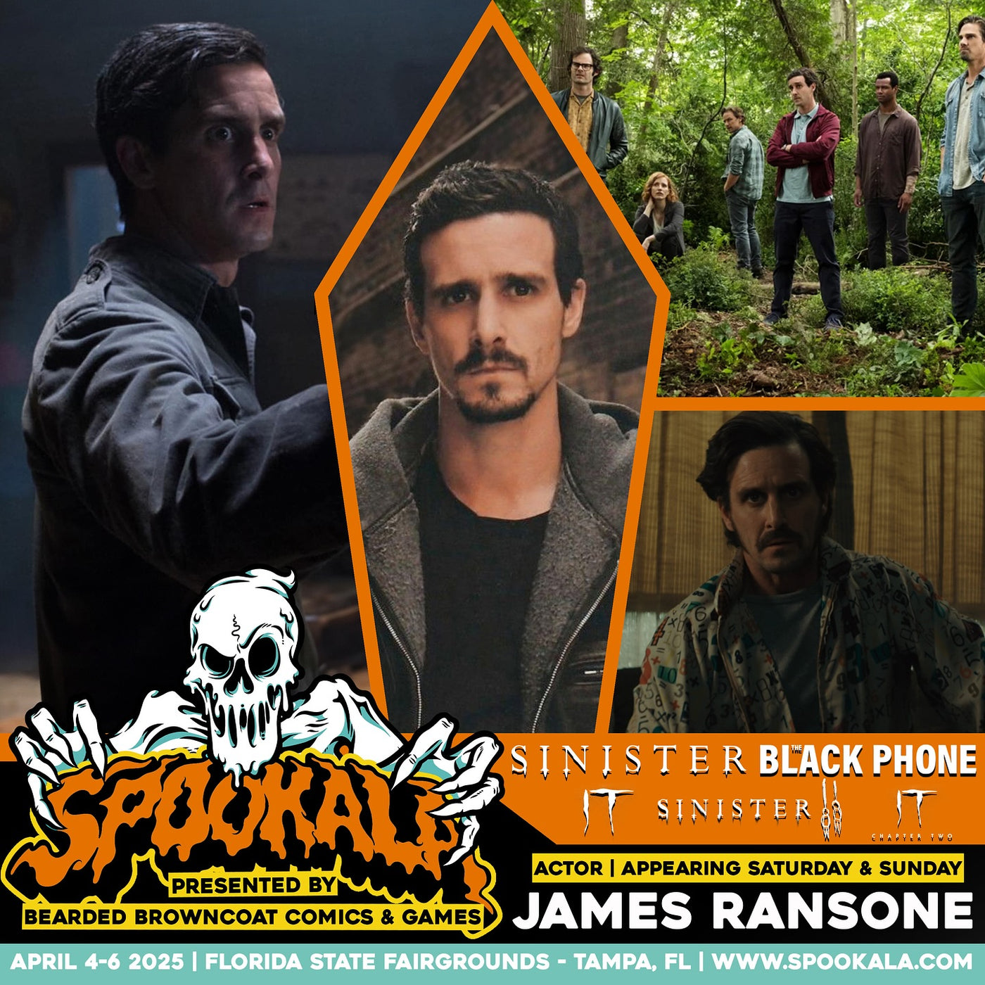 James Ransone Official Autograph Mail-In Service - Spookala 2025