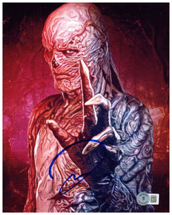 Image of Jamie Campbell Bower Signed 8x10 Photo Stranger Things Vecna JSA COA