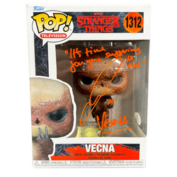 Image of Jamie Campbell Bower Signed Funko POP Stranger Things Vecna Autographed JSA COA