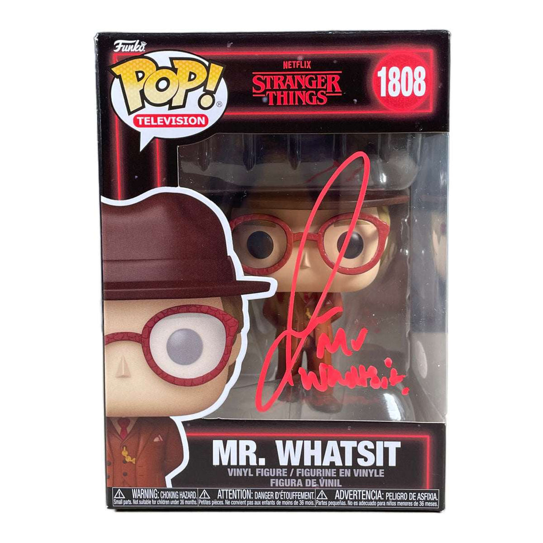 Jamie Campbell Bower Signed Funko Pop Stranger Things Vecna Autographed JSA COA