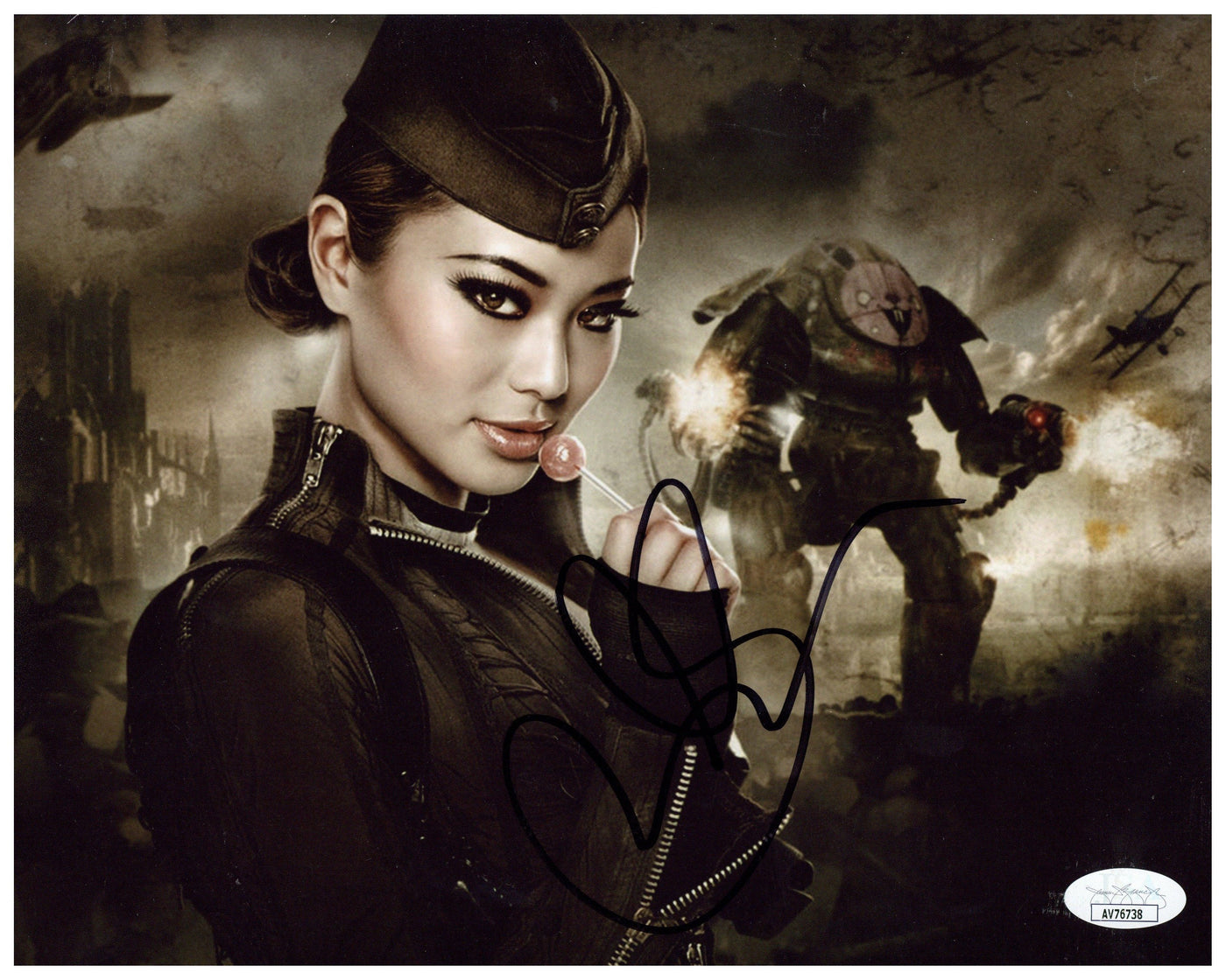 Jamie Chung Signed 8x10 Photo Sucker Punch Autographed JSA COA