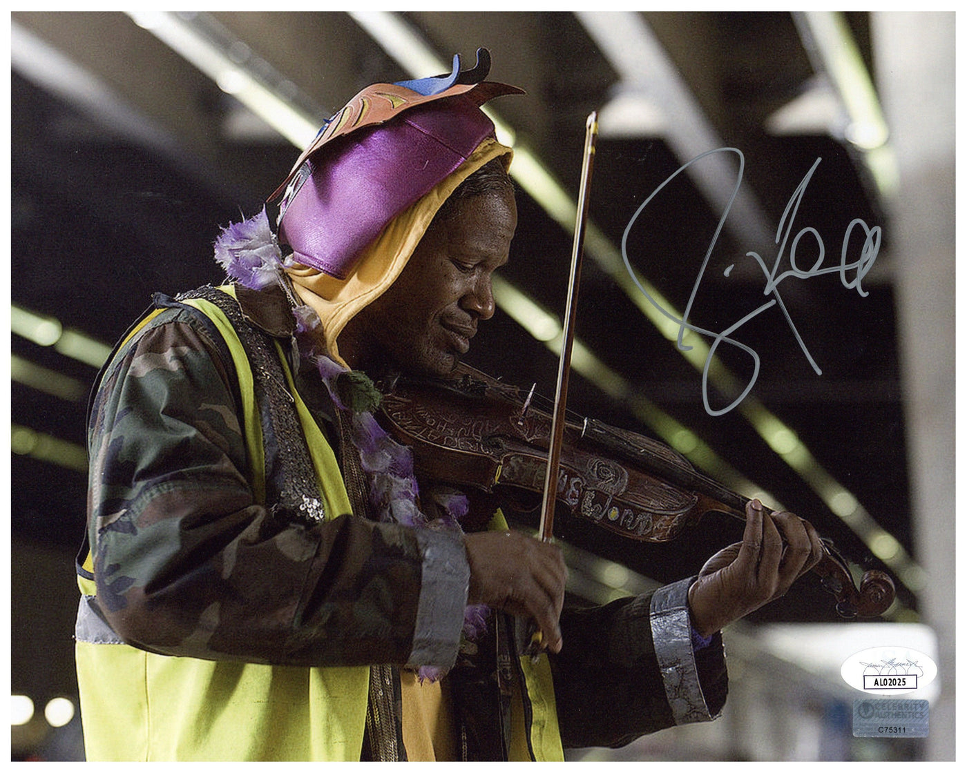 Jamie Foxx Signed 8x10 Photo The Soloist Autographed JSA COA