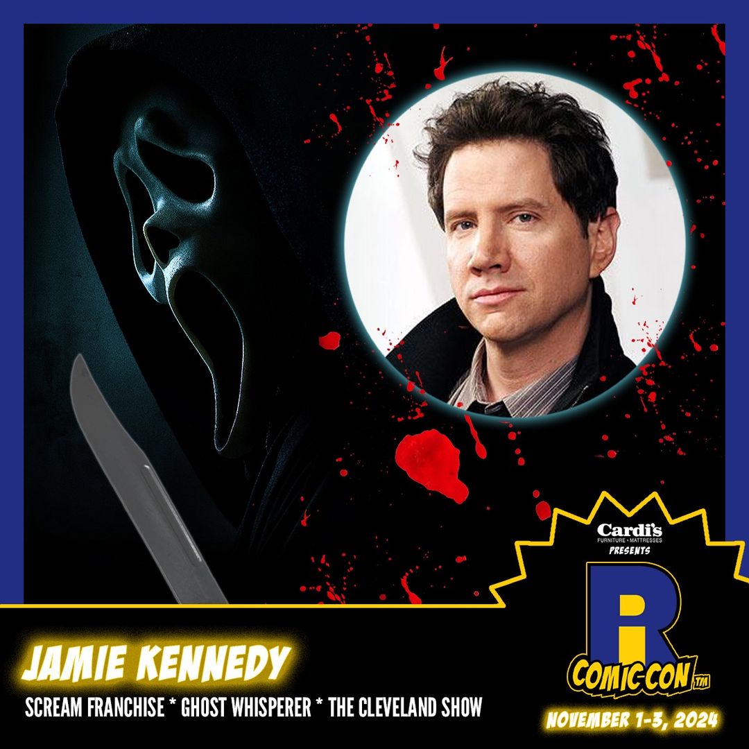 Jamie Kennedy Official Autograph Mail-In Service - Rhode Island Comic Con 2024