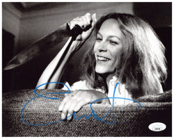 Image of Jamie Lee Curtis Signed 8x10 Photo Halloween Michael Myers Autographed JSA COA 2