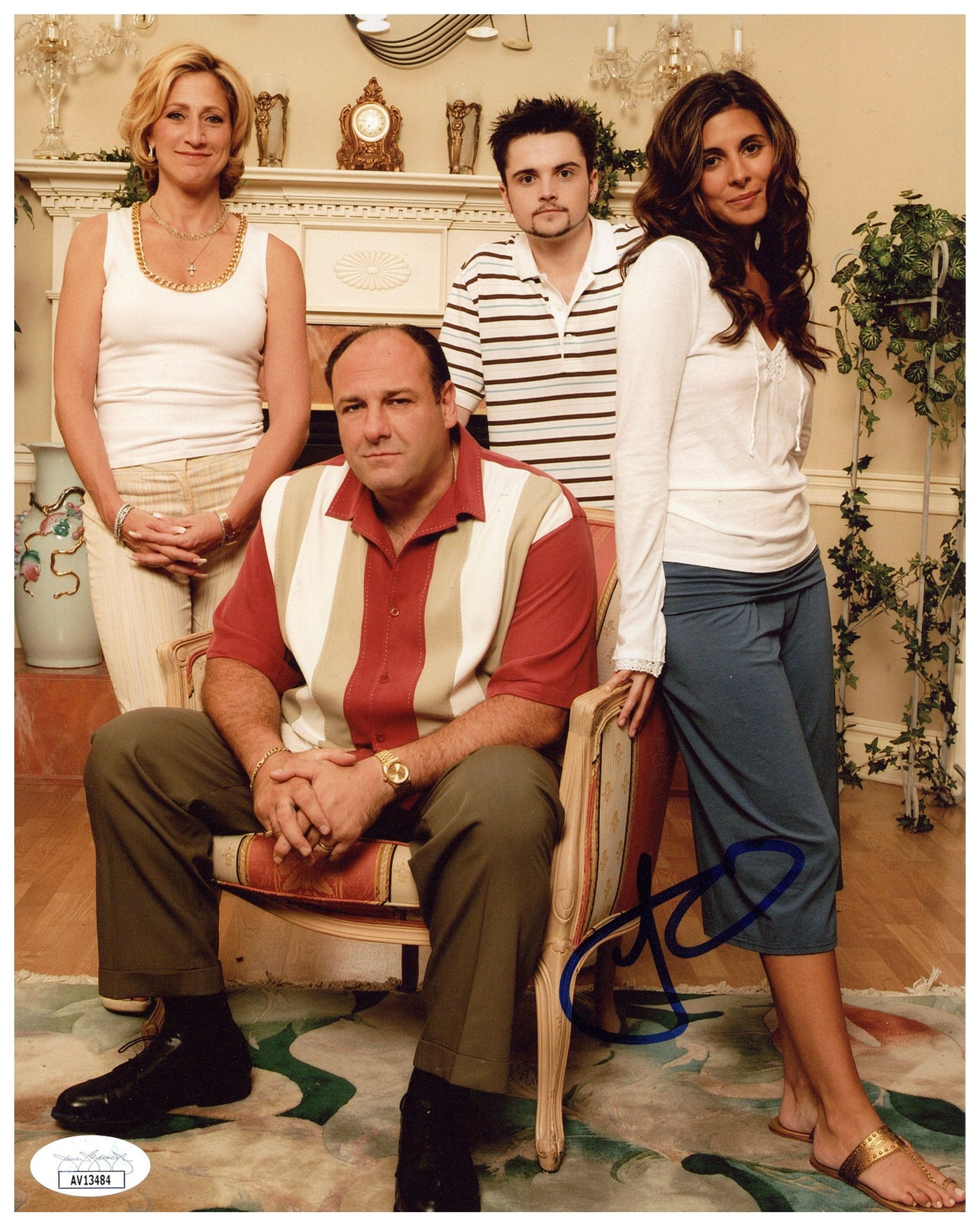 Jamie Lynn Sigler Signed 8x10 Photo The Sopranos Autographed JSA COA