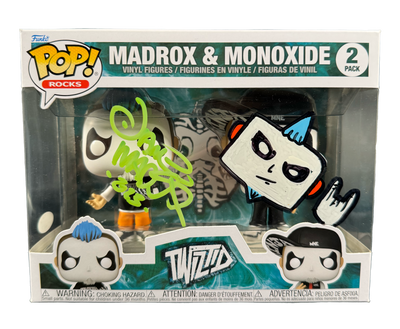Jamie Madrox Spaniolo Signed Funko Pop Twizted Autographed JSA COA