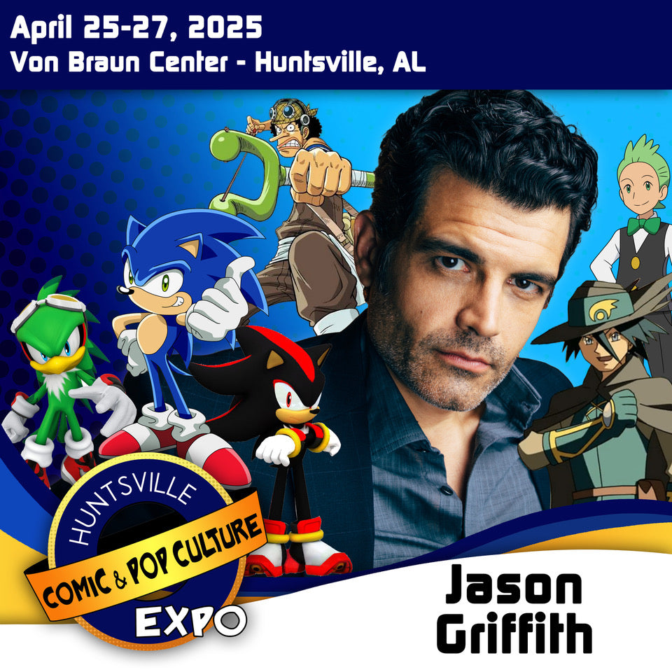 Jason Griffith Official Autograph Mail-In Service - Huntsville Expo 2025