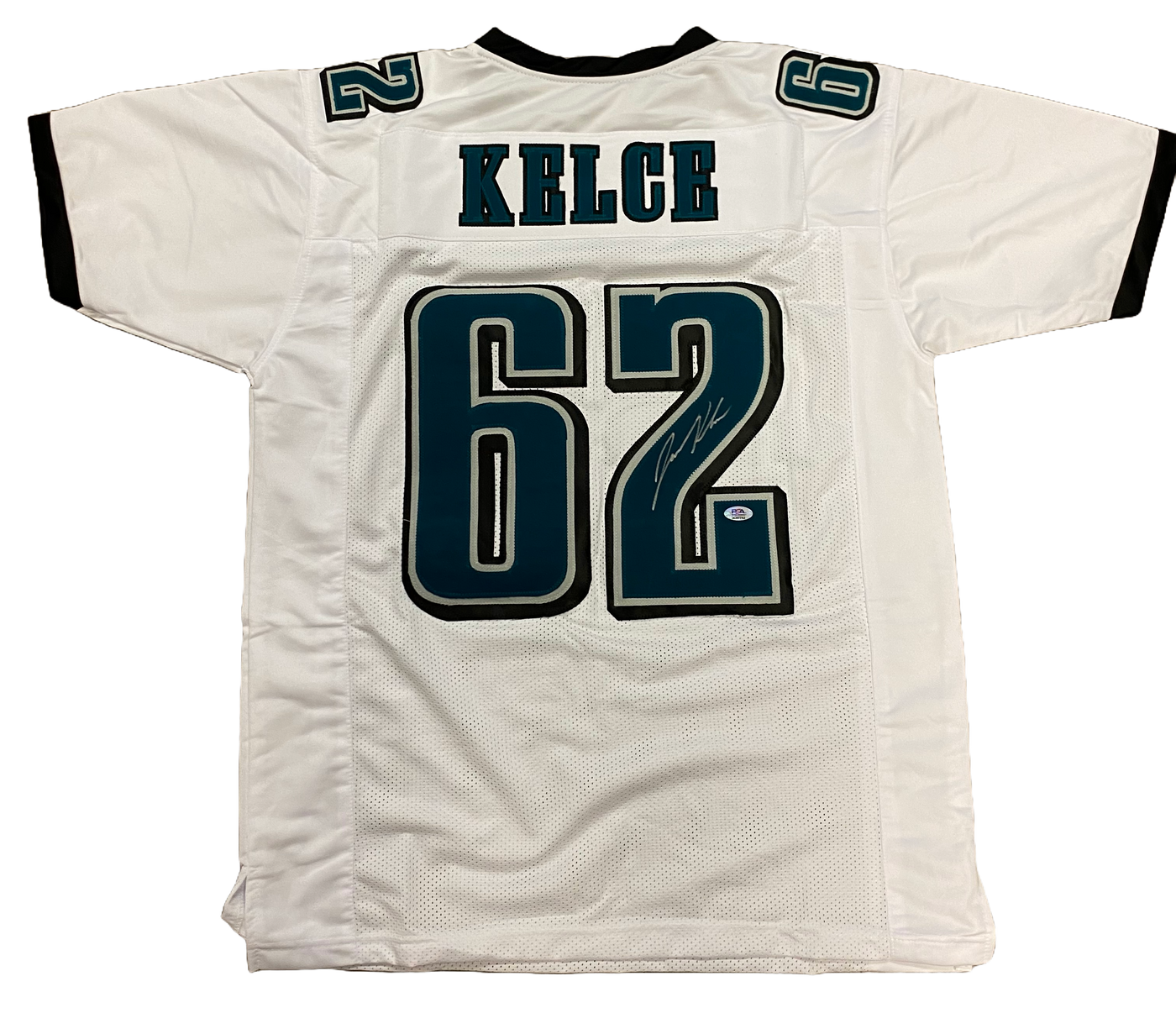 Jason Kelce Signed Philadelphia Eagles Pro Style Jersey Autographed PSA COA