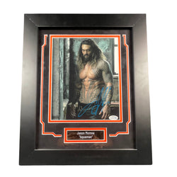 Image of Jason Momoa Signed 8x10 Photo Framed DC Aquaman Autographed Autograph COA
