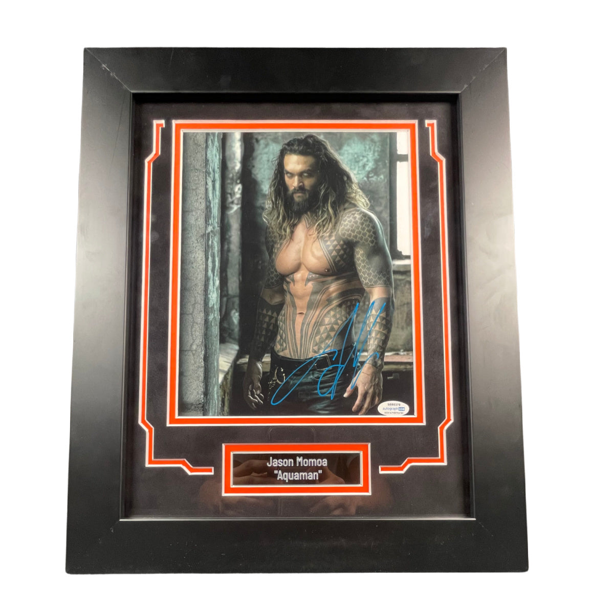 Jason Momoa Signed 8x10 Photo Framed DC Aquaman Autographed Autograph