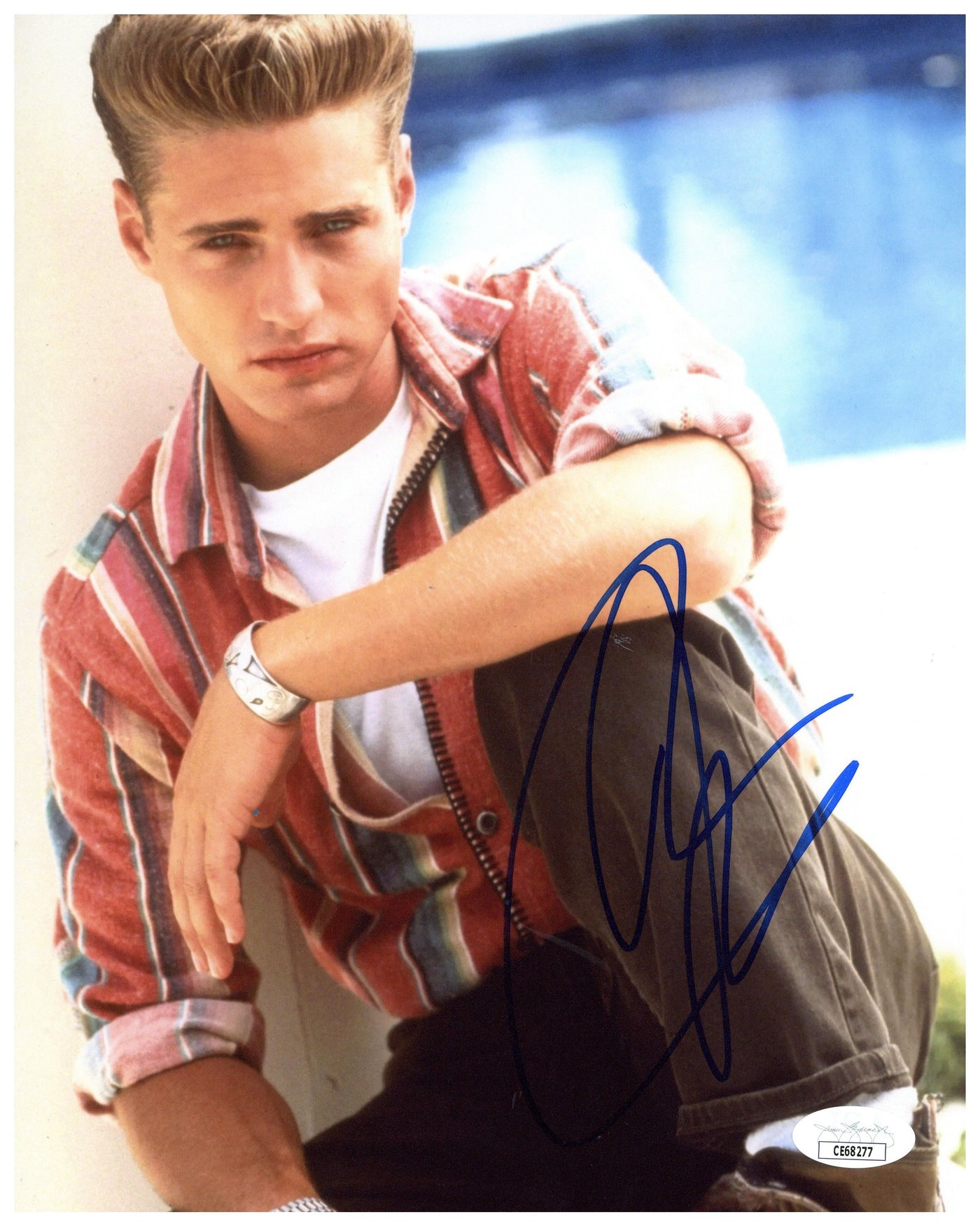 Jason Priestley Signed 8x10 Photo Beverly Hills, 90210 Autographed JSA COA 3