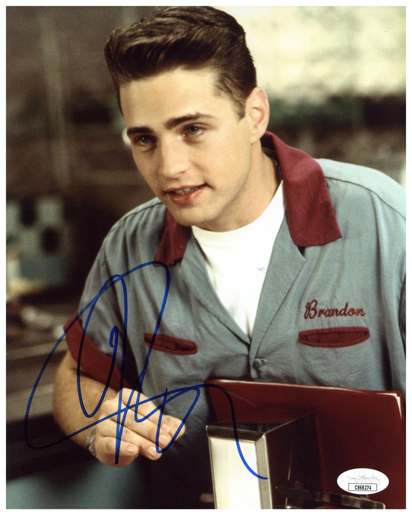 Jason Priestley Signed 8x10 Photo Beverly Hills, 90210 Autographed JSA COA 4