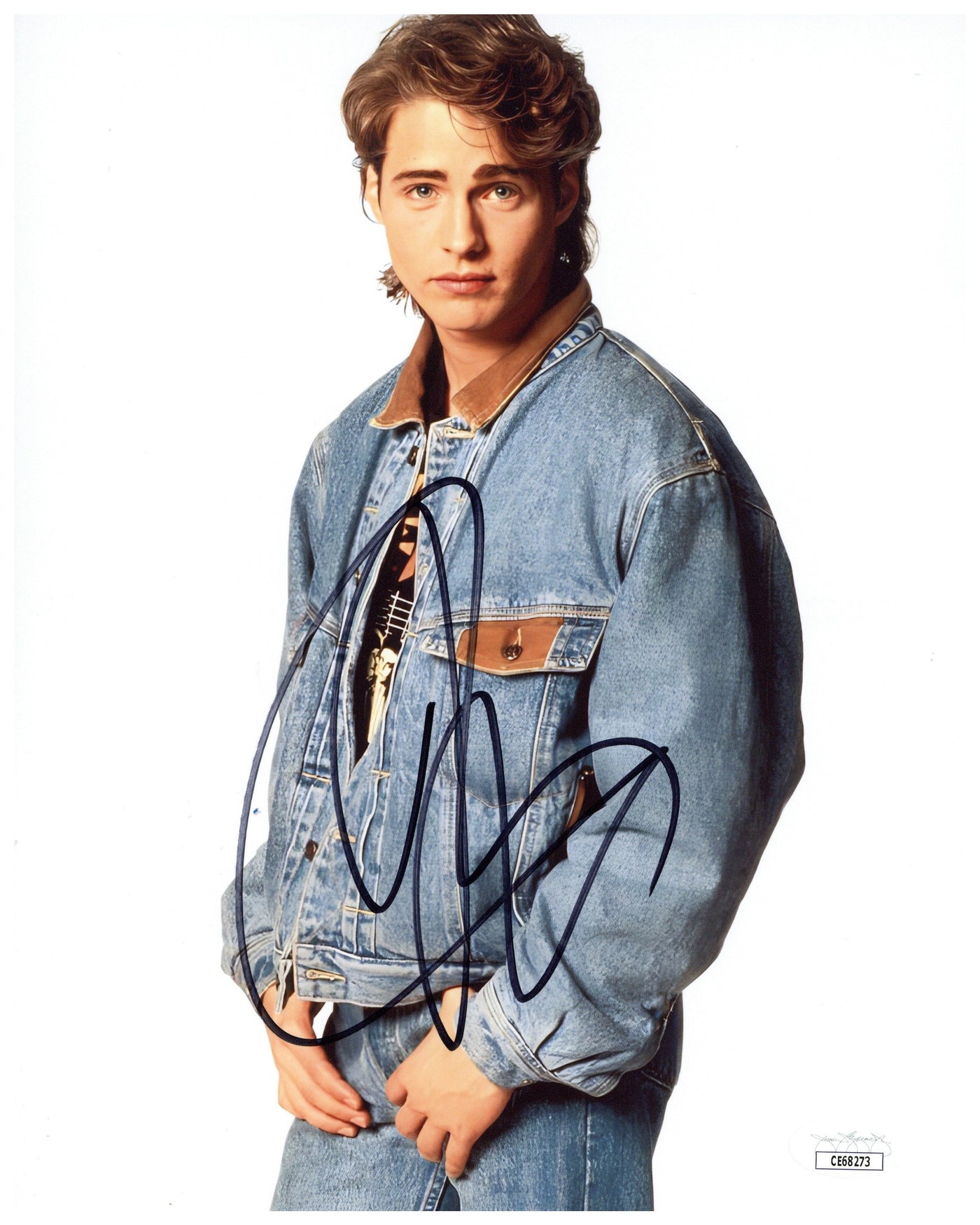 Jason Priestley Signed 8x10 Photo Beverly Hills, 90210 Autographed JSA COA 5