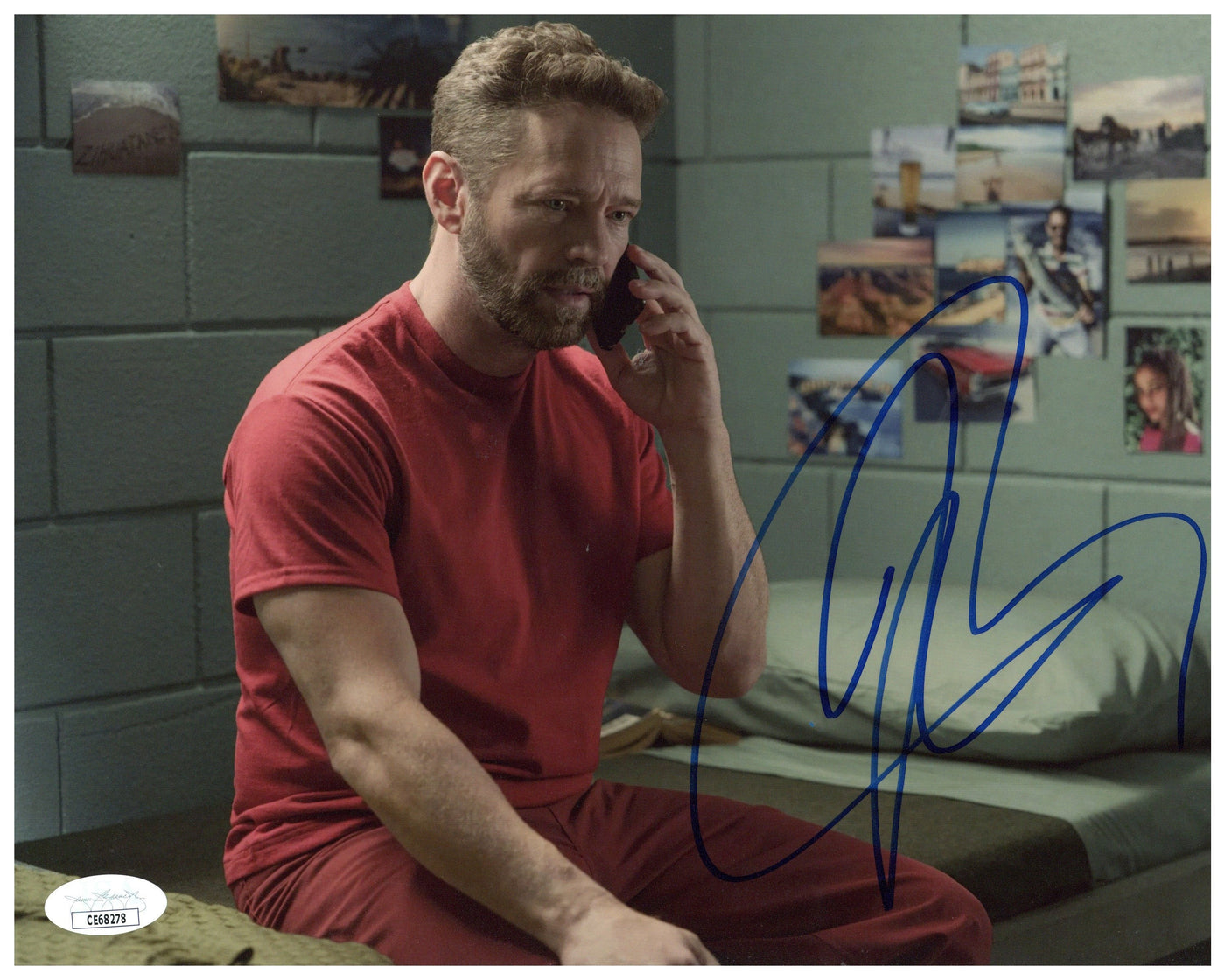 Jason Priestley Signed 8x10 Photo Wild Cards Autographed JSA COA