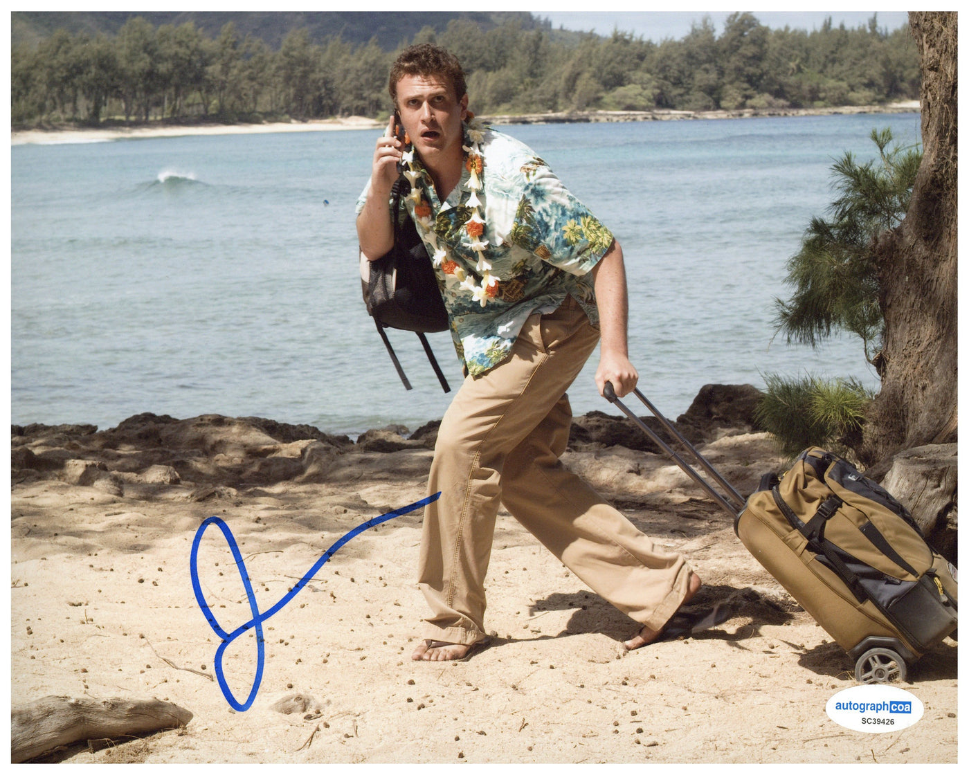 Jason Segel Signed 8x10 Photo Forgetting Sarah Marshall Autographed ACOA