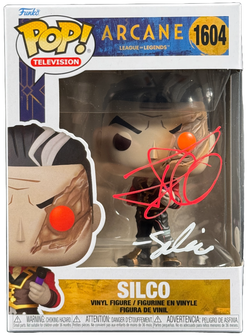 Image of Jason Spisak Signed Funko Pop Arcane Silco #1604 Autographed JSA COA