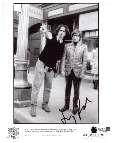 Jay Roach Signed 8x10 Photo Austin Powers The Spy Who Shagged Me Autographed JSA