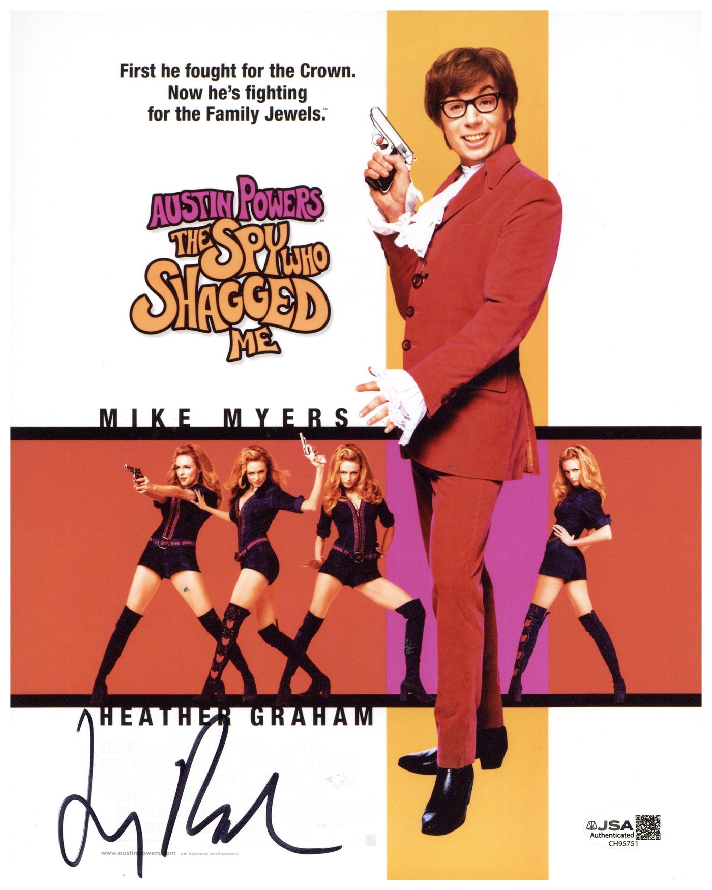 Jay Roach Signed 8x10 Photo Austin Powers The Spy Who Shagged Me JSA COA 2